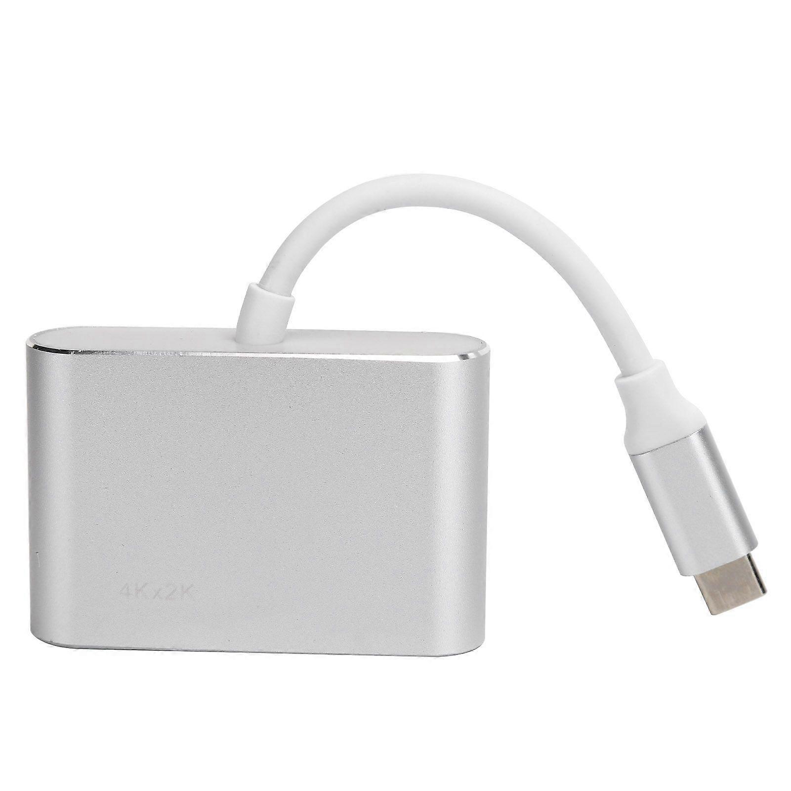 TypeC to HD Multimedia Interface VGA Video Converter Adapter Dock for Phones Laptops