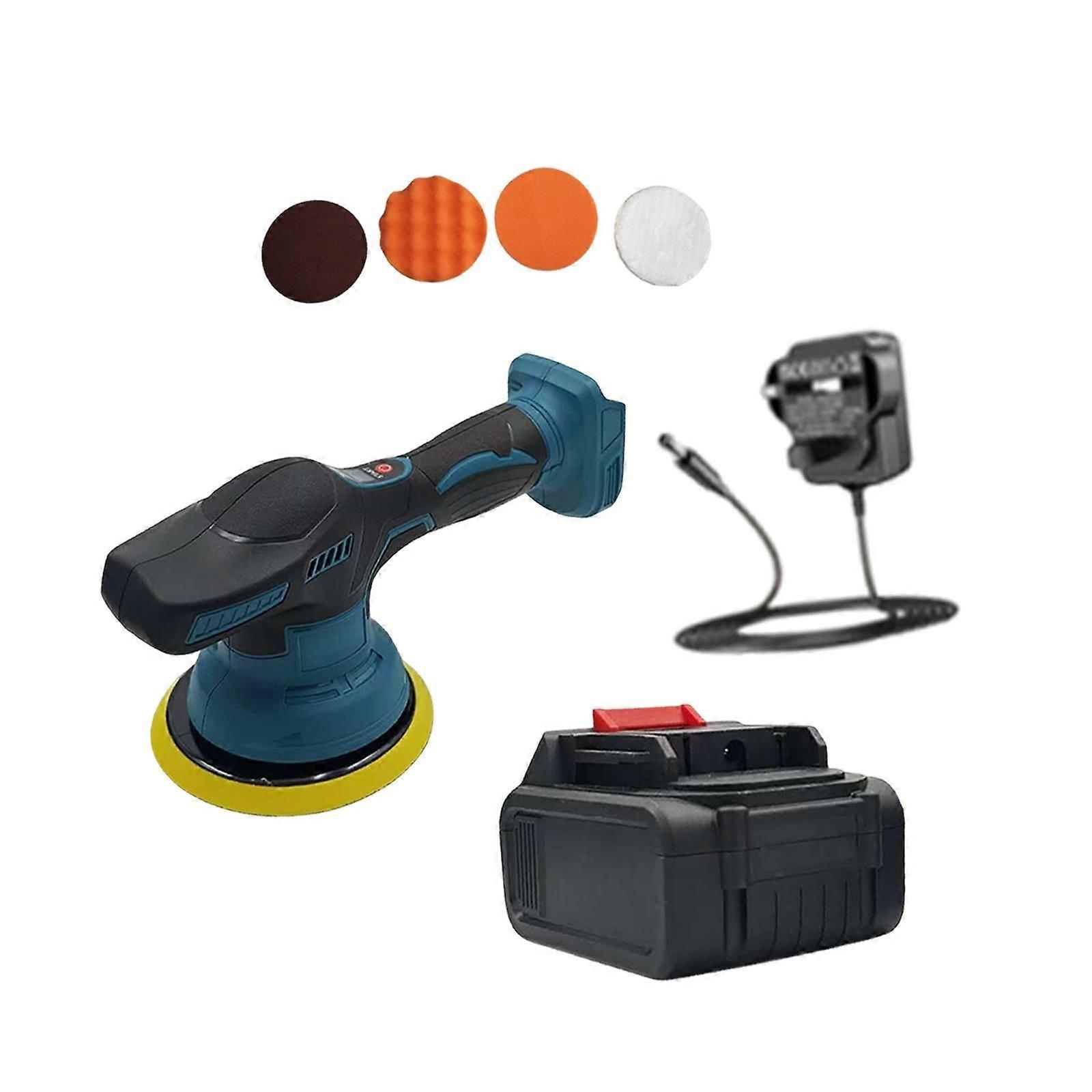 Car Polisher Sander with Buffing Pads Compact Auto Polishing Machine