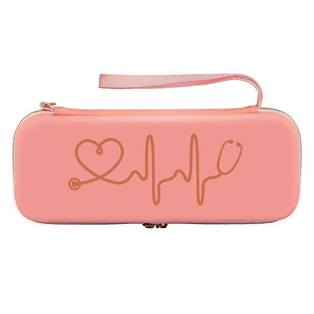 Stethoscope Storage Box EVA Portable Travel Carrying Case with Mesh Bag, Hard Drive,Pen ,Medical Or