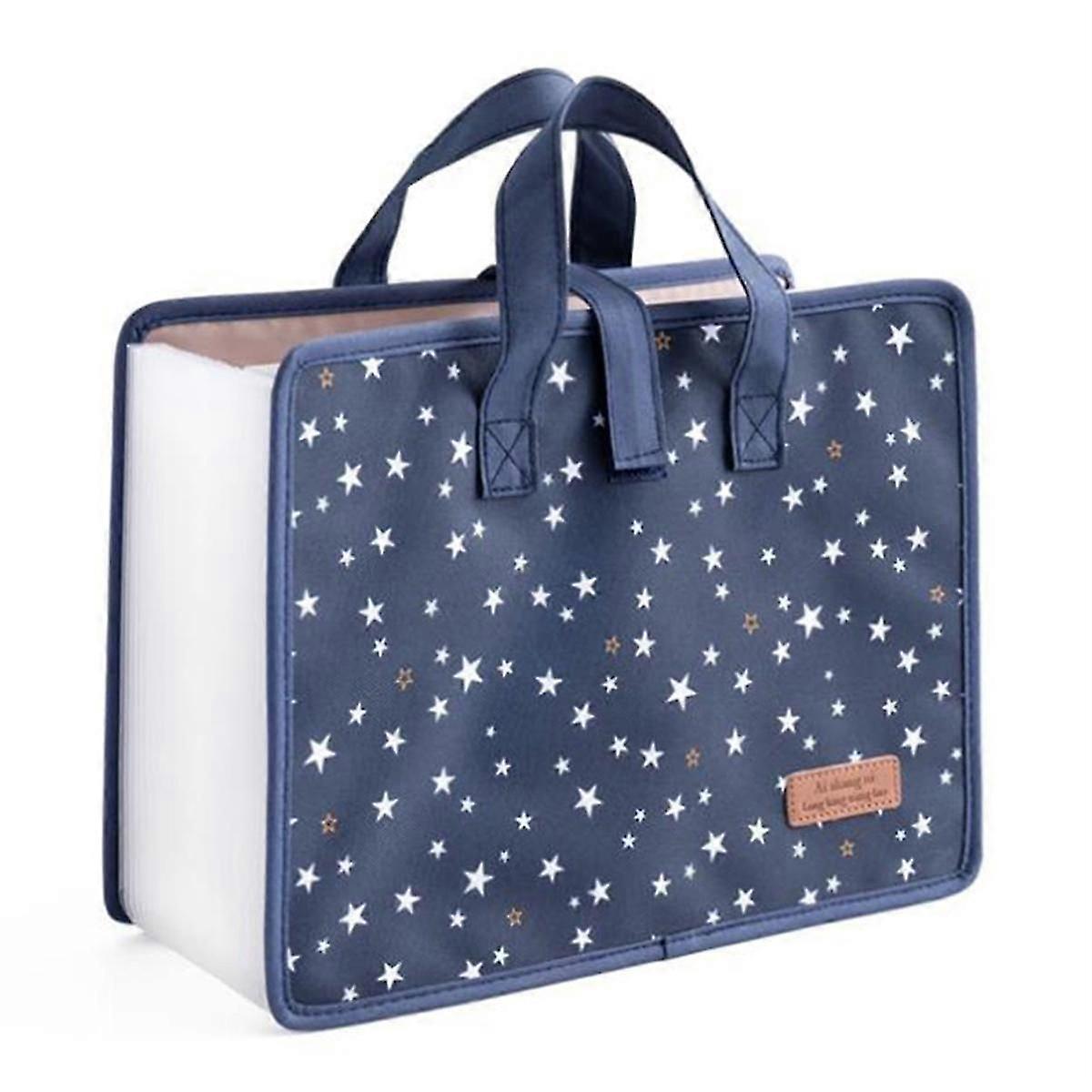 13 Pockets File Folders/expandable Filing Folders With Handle A4 Size Expanding File Folder Document Organizer