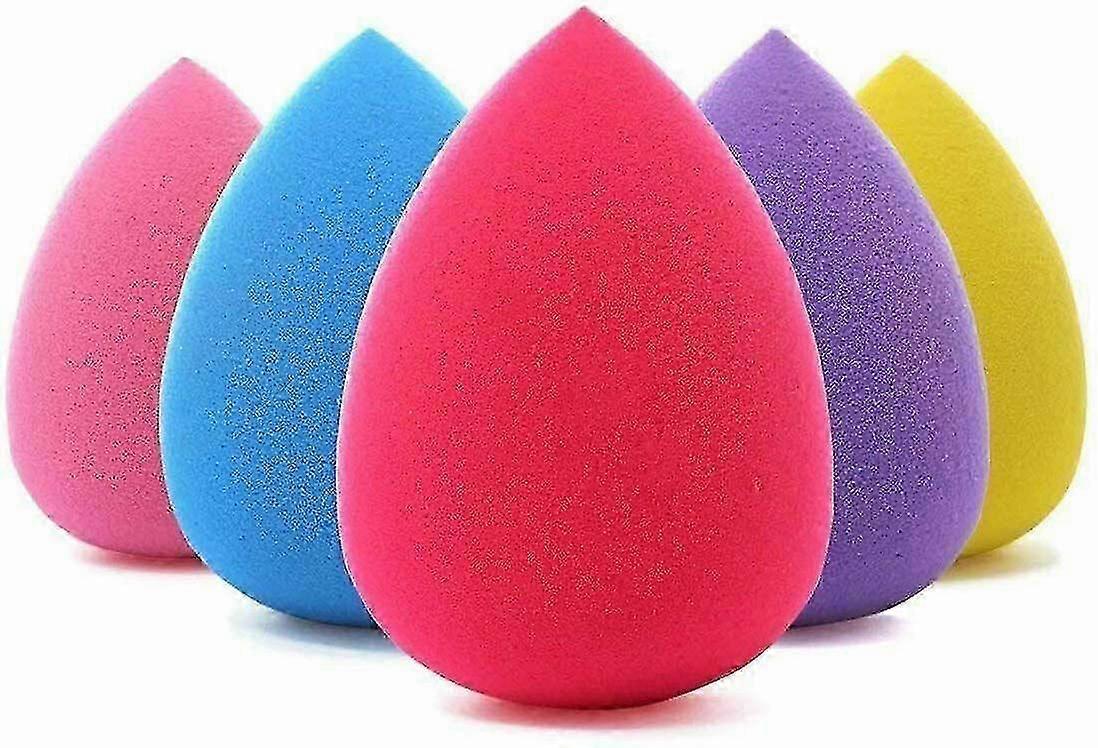 5 Pack Beauty Makeup Applicator Foundation Blender Buffer Sponge Flawless Smooth