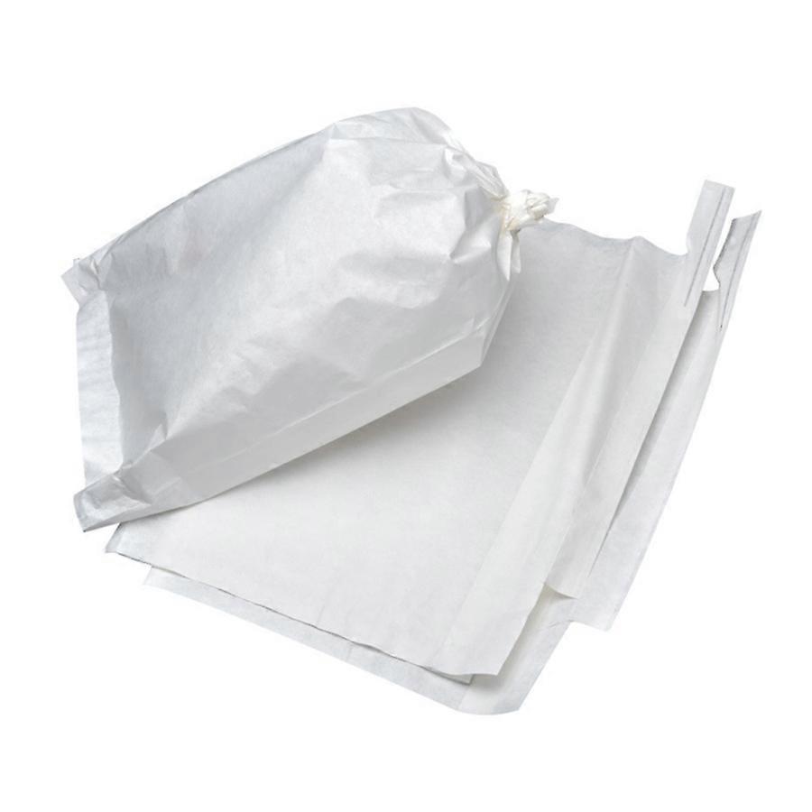 プレミアムホワイトパルプペーパーフルーツバッグ - 100個、16x19.8cm