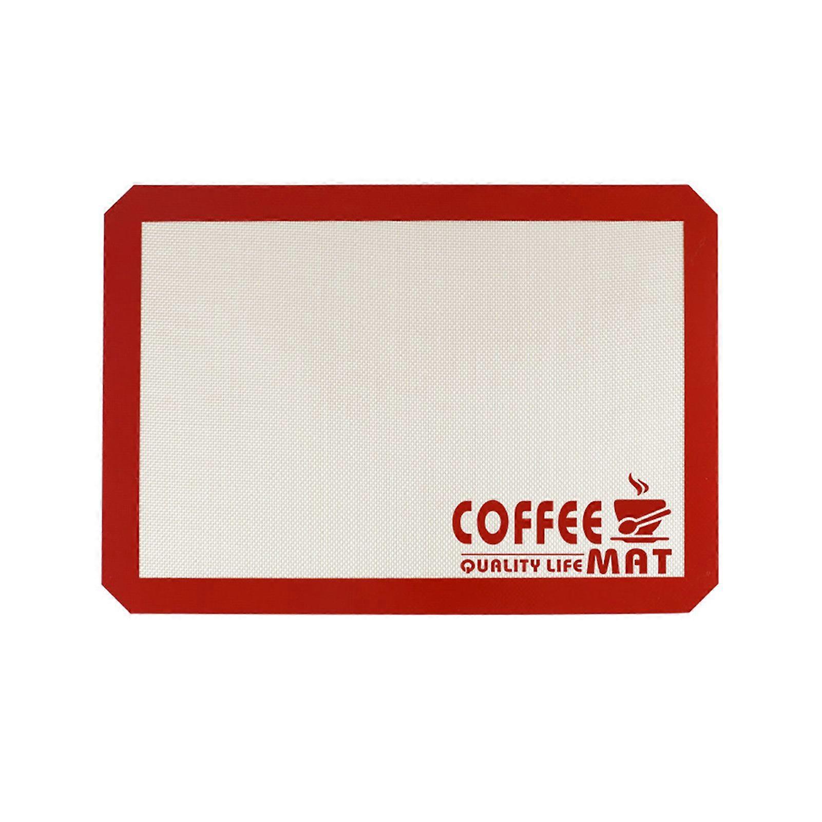 Coffee Table Mat Flexible Exquisite Pattern Waterproof Stain Resistant Scratch-proof Quick Dry Heat Insulation Dining Placemat Table Mat Coaster Kitch