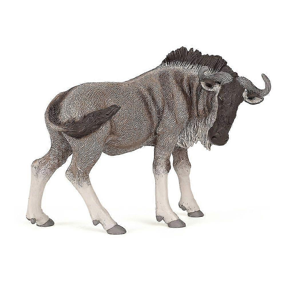 wild animal kingdom gnu toy figure, 3 years or above, brown