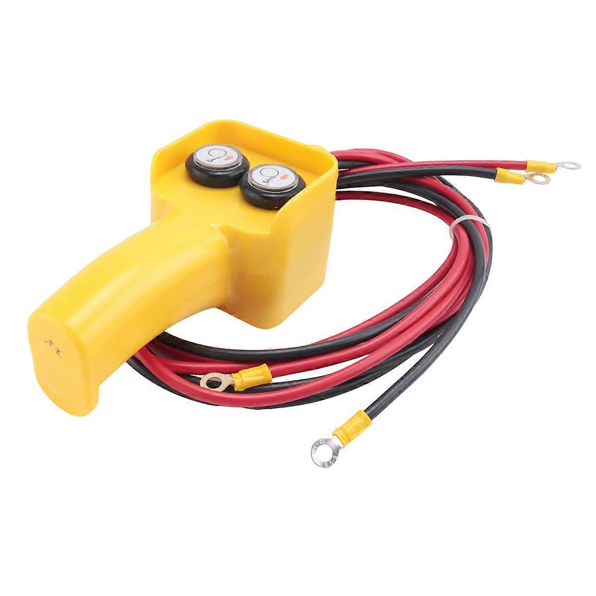 Car Winch Remote Control Switch Winch Remote Control Button Kit Switch Wired Winch Handle Switch