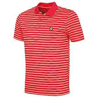 Polo de golf clásico Lyle & Scott Golf Broad Stripe para hombre