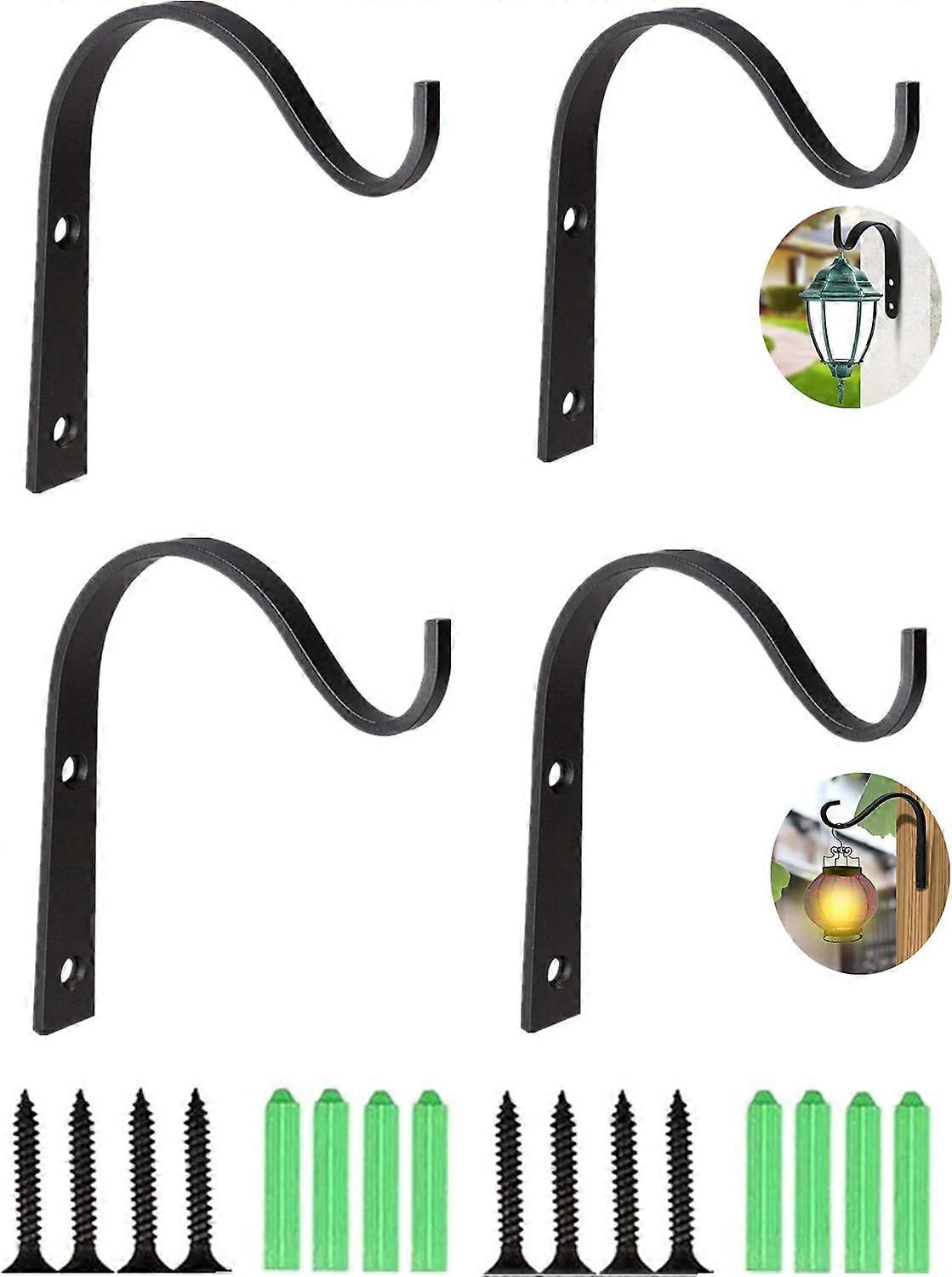 Rustic Vintage Hanging Plant Bracket, Solid Construction, Easy Installation