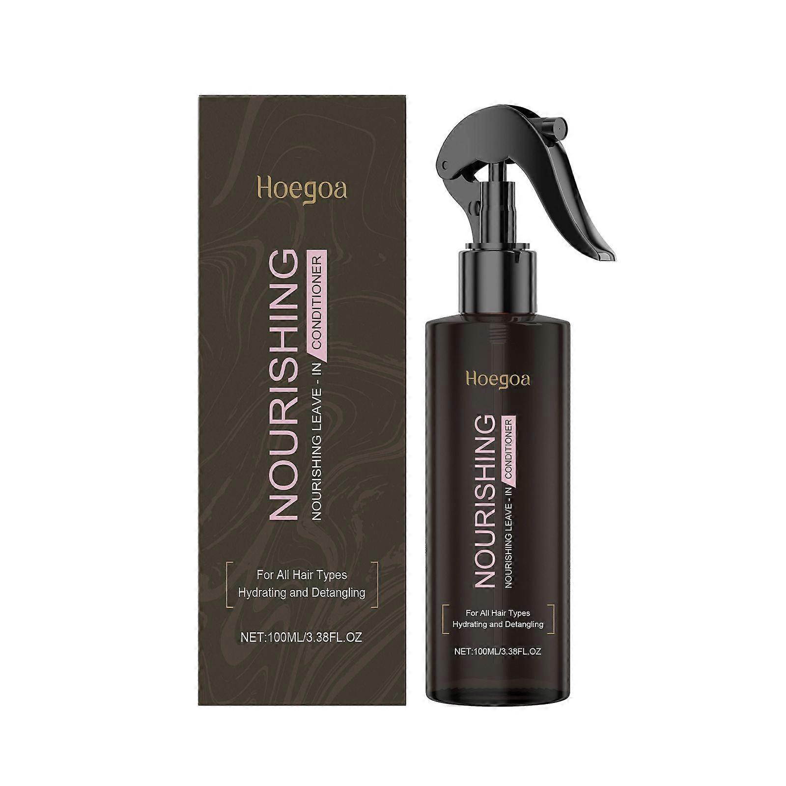 Hoegoa Nutritivo Descartável Cuidados Com Os Cabelos Spray Cuidados Com O Couro Cabeludo Nutritivo Seco Maníaco Fofo Macio Spray De Cabelo