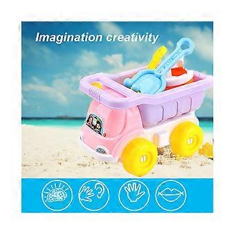 Strandspielzeug-Kit Hand-Auge-Koordination Glatte Oberfläche Lebendige Farbe im Freien Sommer Strandspielzeug Kit für Unterhaltung