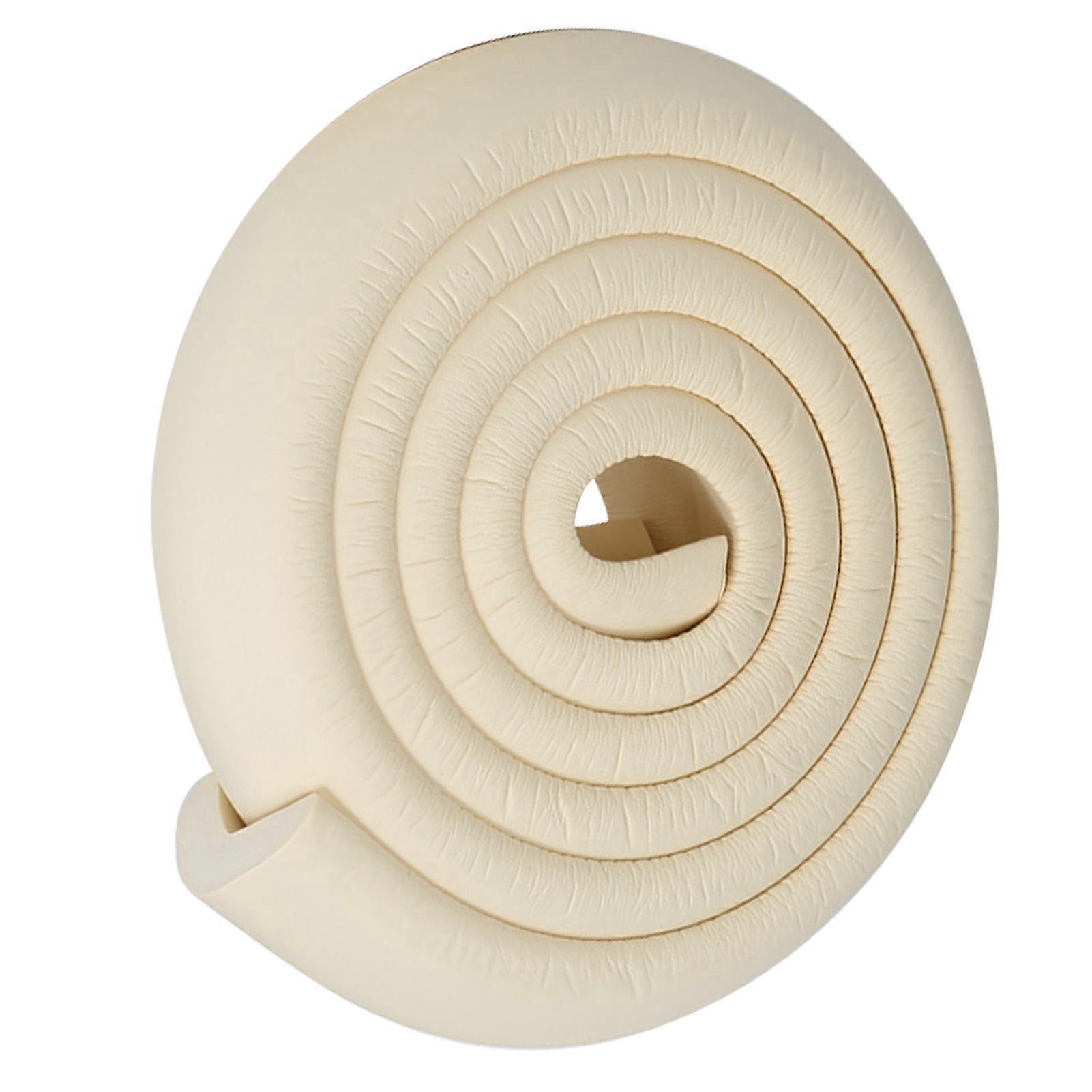 Baby Proofing Edge Corner Protector L Shape Soft Collision Knock Cushion for Home KindergartenWhite 