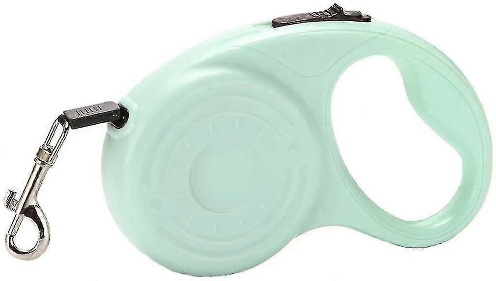 Retractable Dog Leash, 5m Extension Leash, Used For Training Walking And Jogging Dogs (light Bean Green)