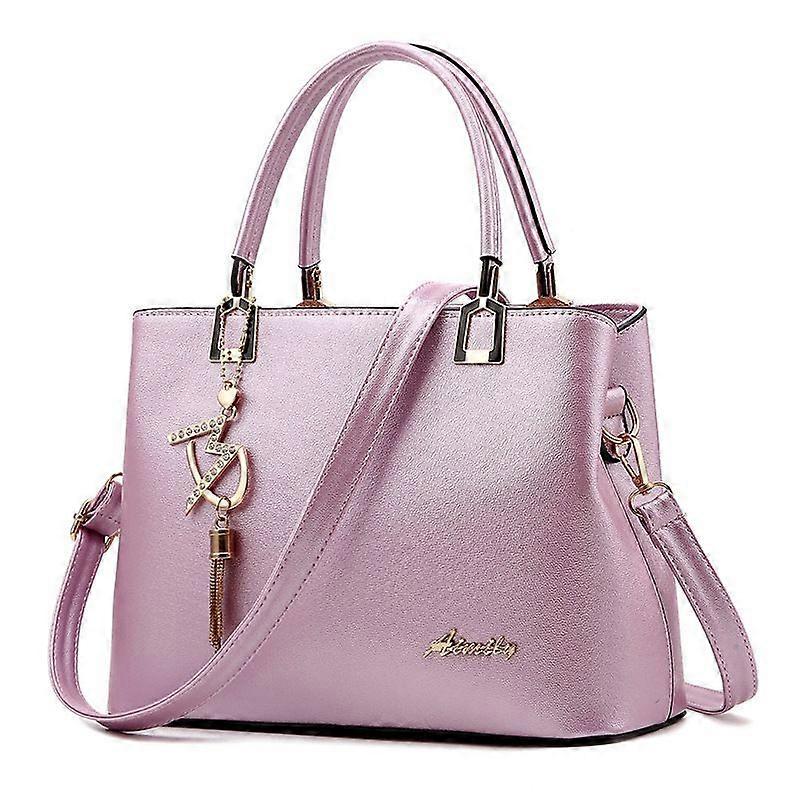حقائب يد للسيدات، أزياء نسائية بو جلد أعلى مقبض حقيبة -5