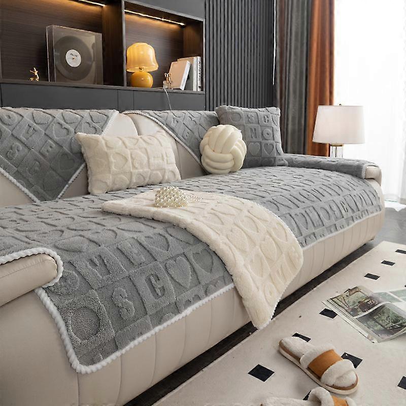Sofa Covers for Living Room Non-Slip Couch Cover Chaise Lounge Sofa Mat Nordic Universal Corner Sofa Towel