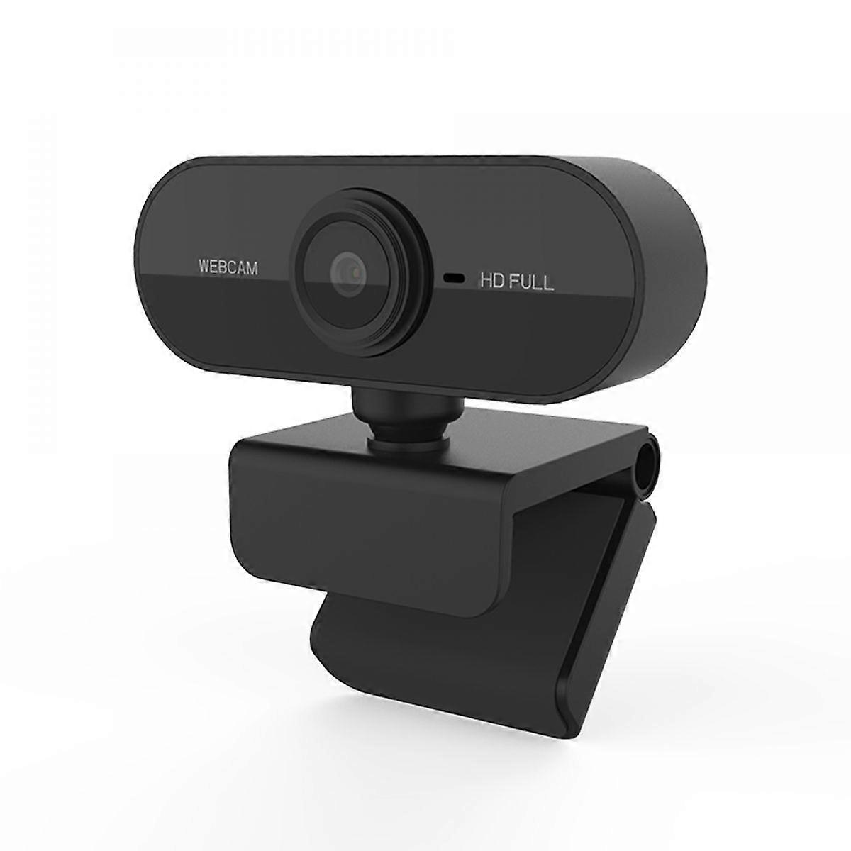 Webcam Full Hd, 1080p High Definition Video Camera With Wide Angle Lens, For Laptop Pc Mac, Dual Microphone Noise Reduction, Universal Clip For Easy