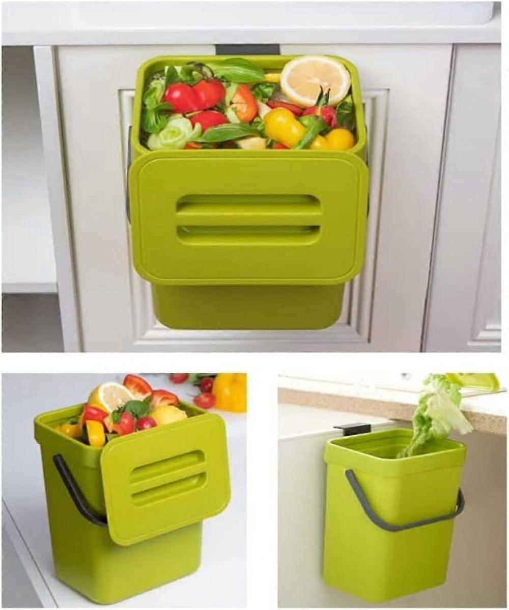 Kitchen Trash Bin-5L [Fresh Green]