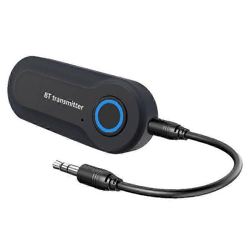 Adapter Bluetooth 5.0 Bezprzewodowy nadajnik i odbiornik audio Bluetooth do komputera/telewizora/samochodu 3,5 mm AUX Music S