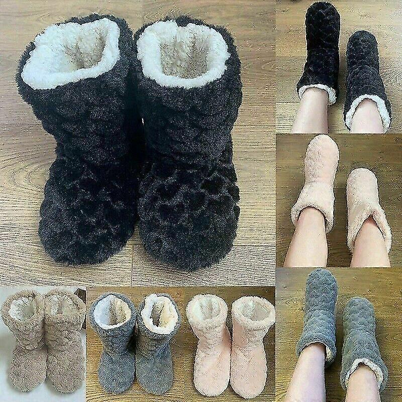 Slippers Womens Warm Indoor Slipper Boots Dames Laarsjes Meisjes Maat 3 4 5 6 7 NIEUW