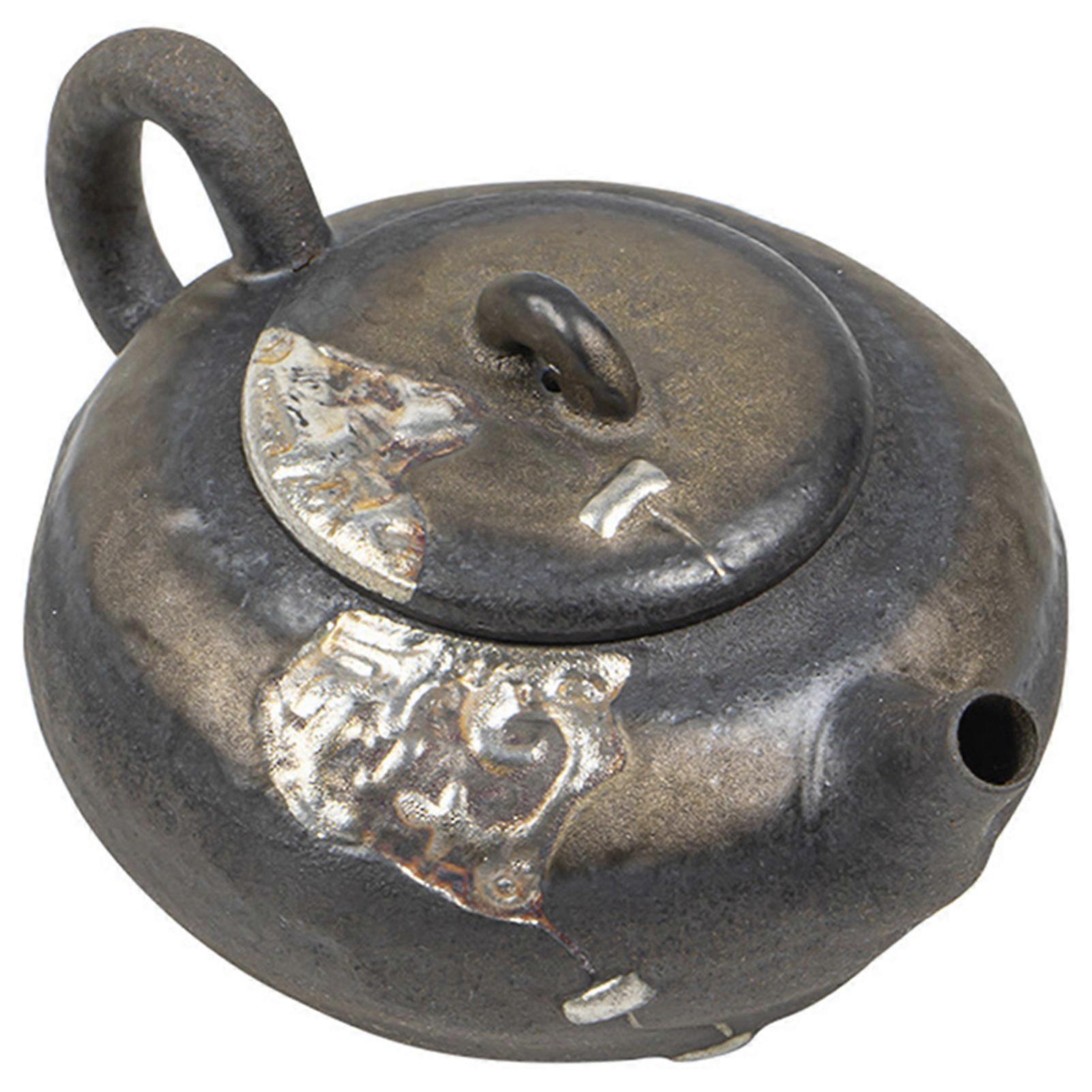 Hand-made Foil Teapot Chinese Tea Ceremony Gongfu Teapot Present for Tea Lovers