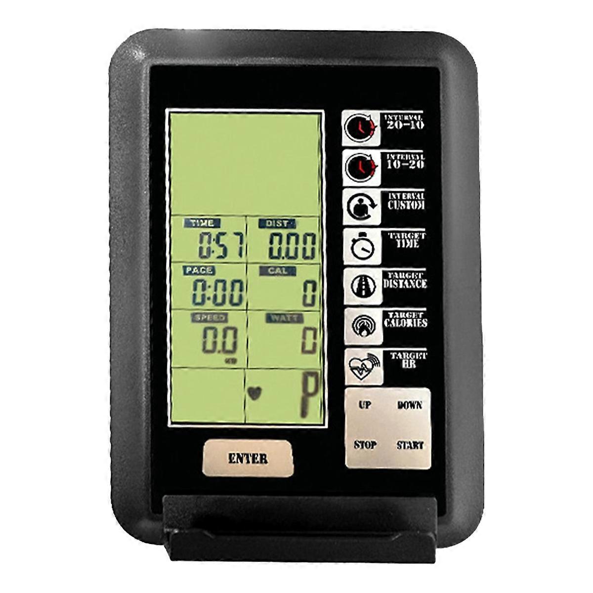 Speedometer Odometer for Exercise Data Trainer with Heart Rate