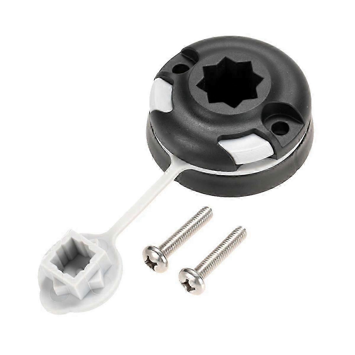 קיאק אביזרים רב תכליתיים חכה בסיס עגול גדול חור שמונה כוכבים מחזיק סוגר בסיס