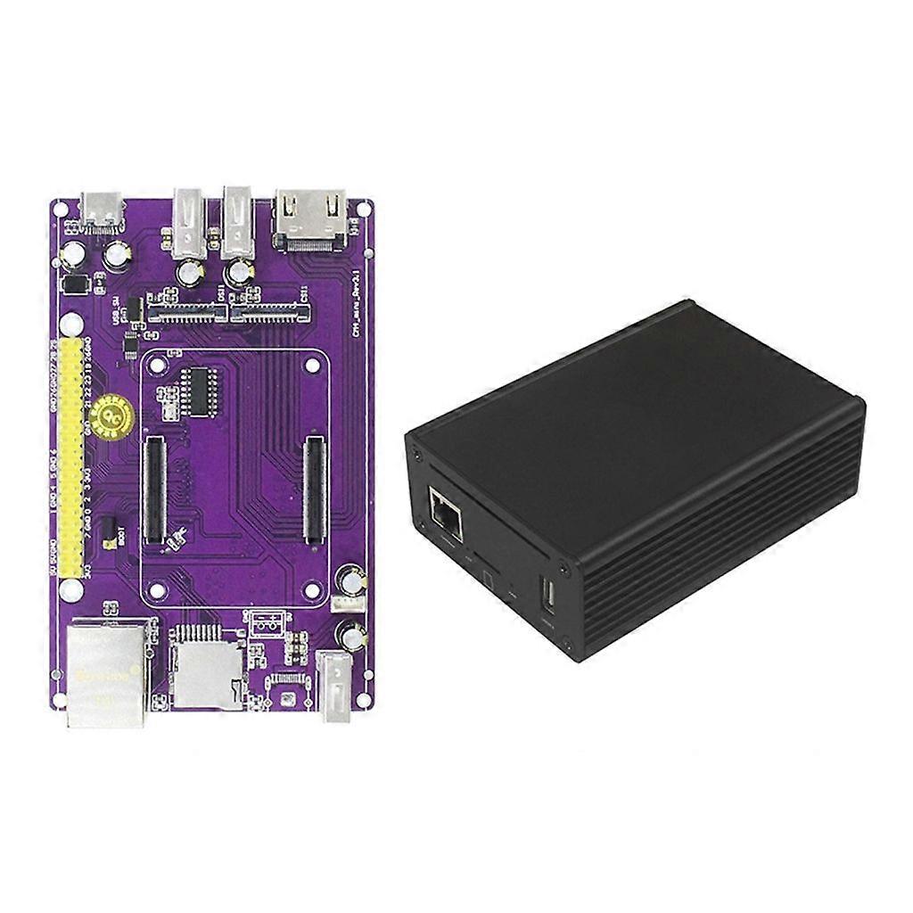 Metal Case Board for CM4 Mini IO Expansion Module Board and Enclosure Kit