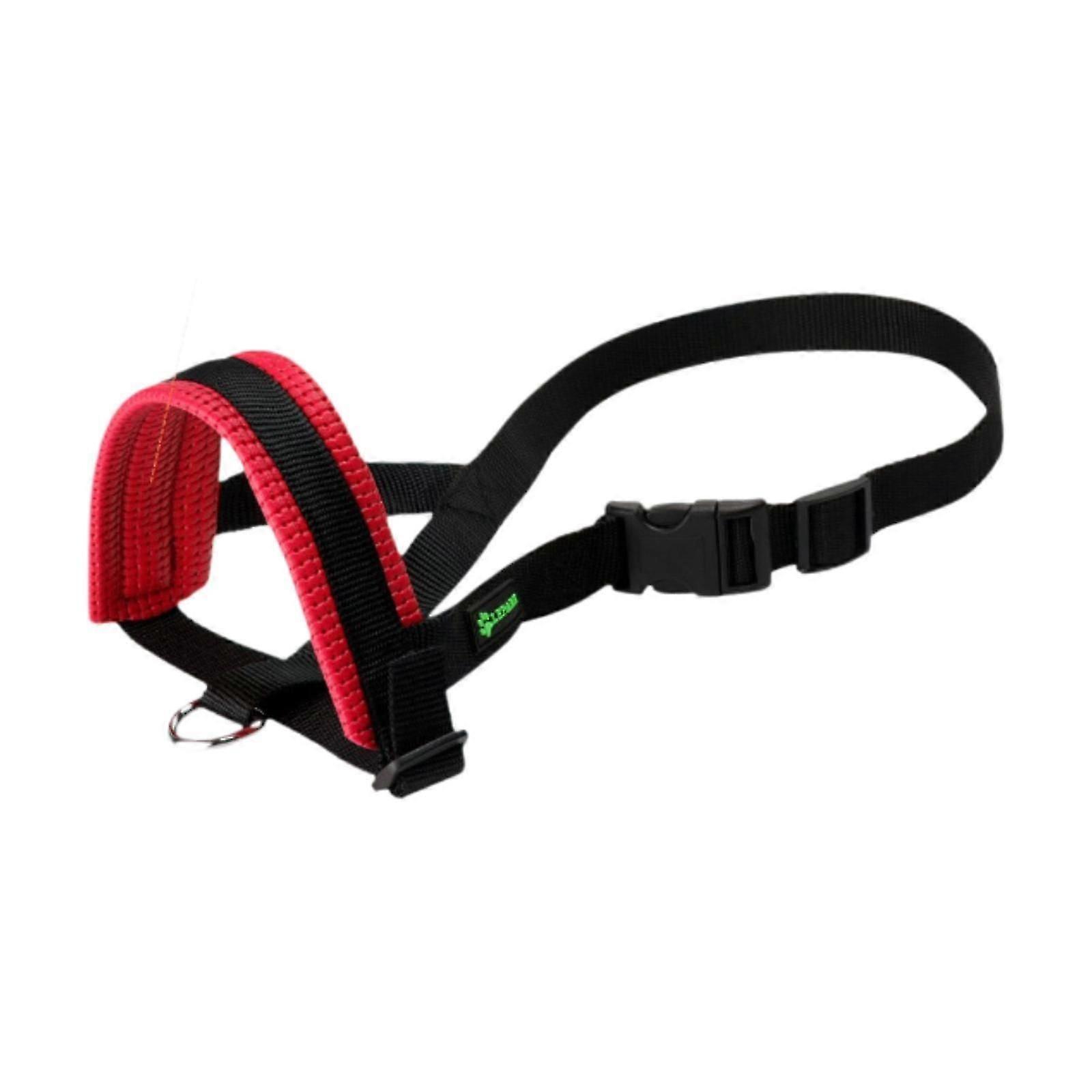 Nylon Soft Dogs Muzzle Portable Adjustable Loop for Grooming Travel Training S