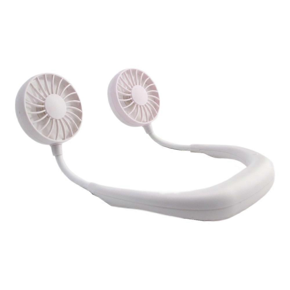 Neck Fans, 360° Rotation, 2-Fan System, Rechargeable