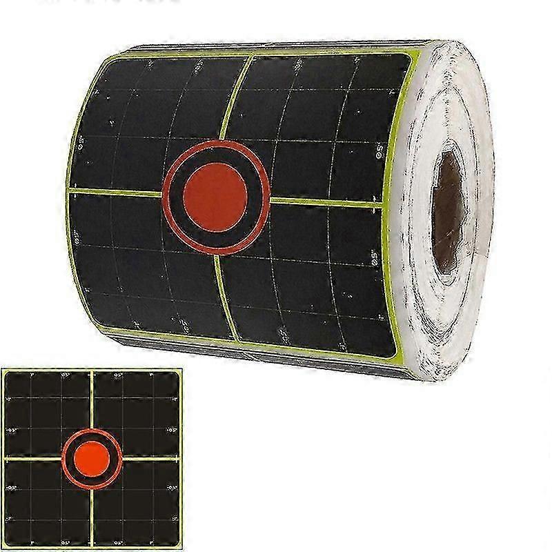Splatter Shooting Target Stickers 250pcs/Roll Self-Adhesive Reactive