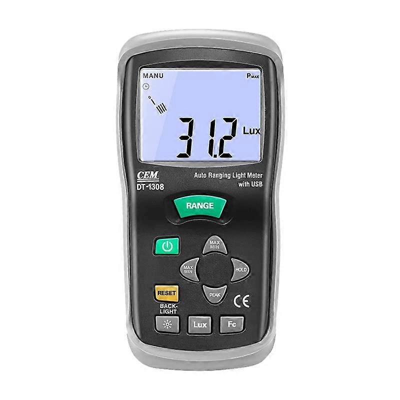 Light Meter, Handheld Luminance Meter Illuminometer