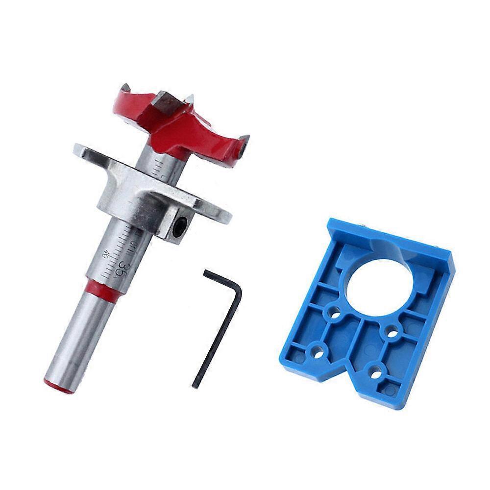 35Mm Hinge Drilling Jig Set - Precision Woodworking Tool For Accurate Hole Positioning & Easy Use