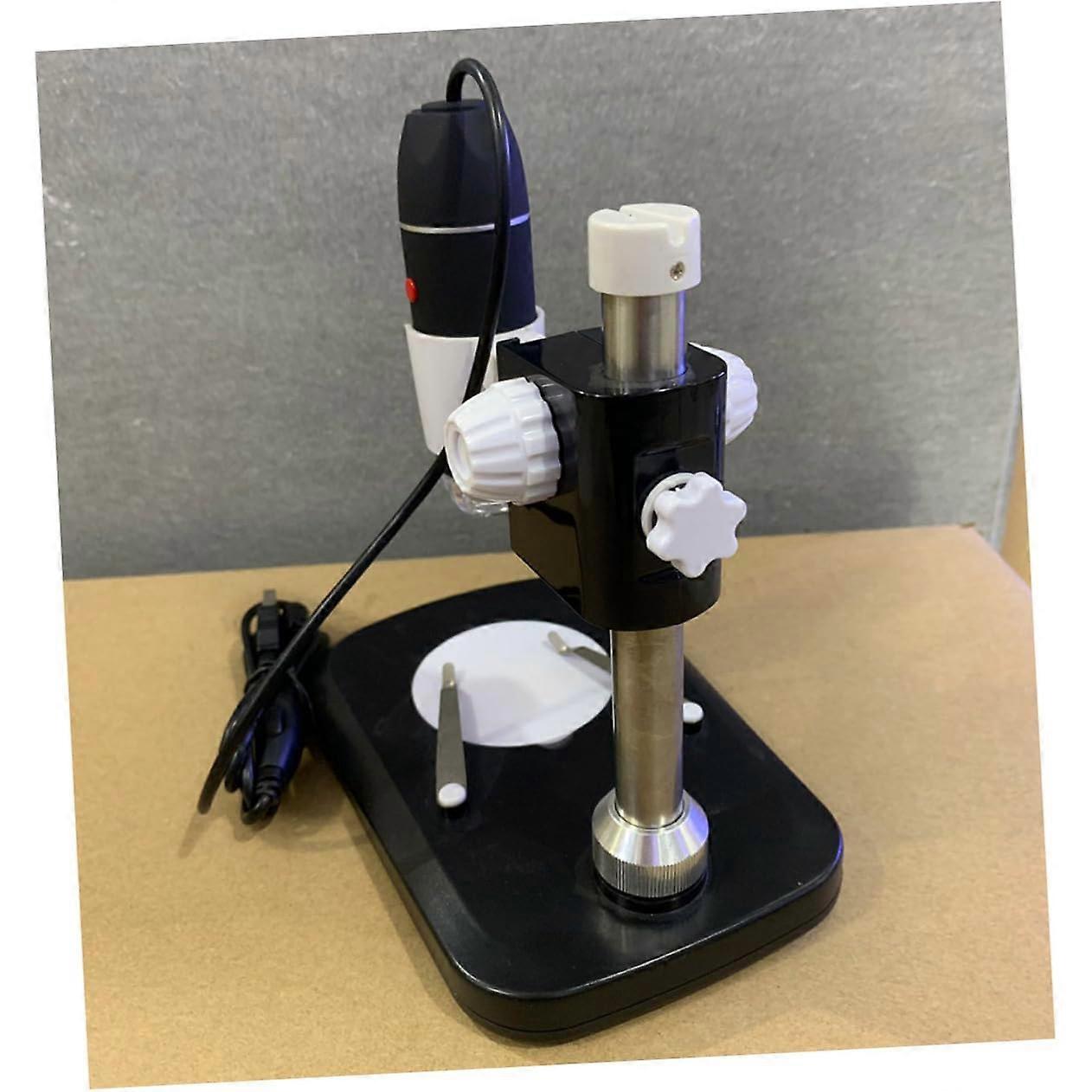 Digital Magnifier 1600x Black Holder for Tiny Object Inspection Microscope