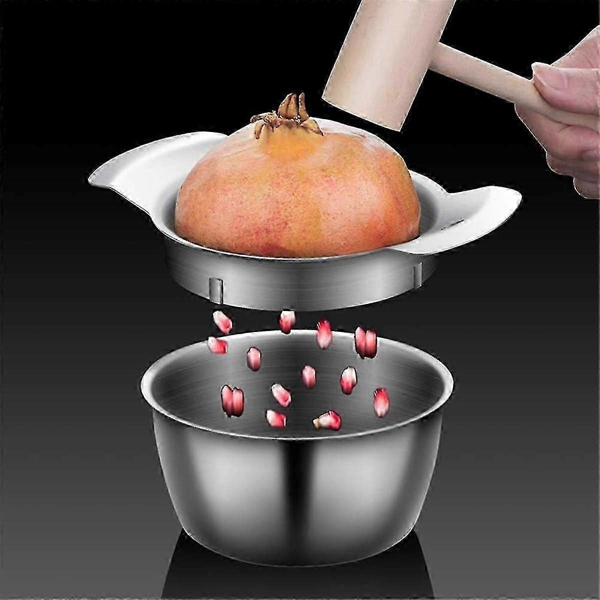 Ensemble d’outils d’épluchage de grenade, kit d’épluchage de grenade pratique en acier inoxydable, profitez sans effort des fruits
