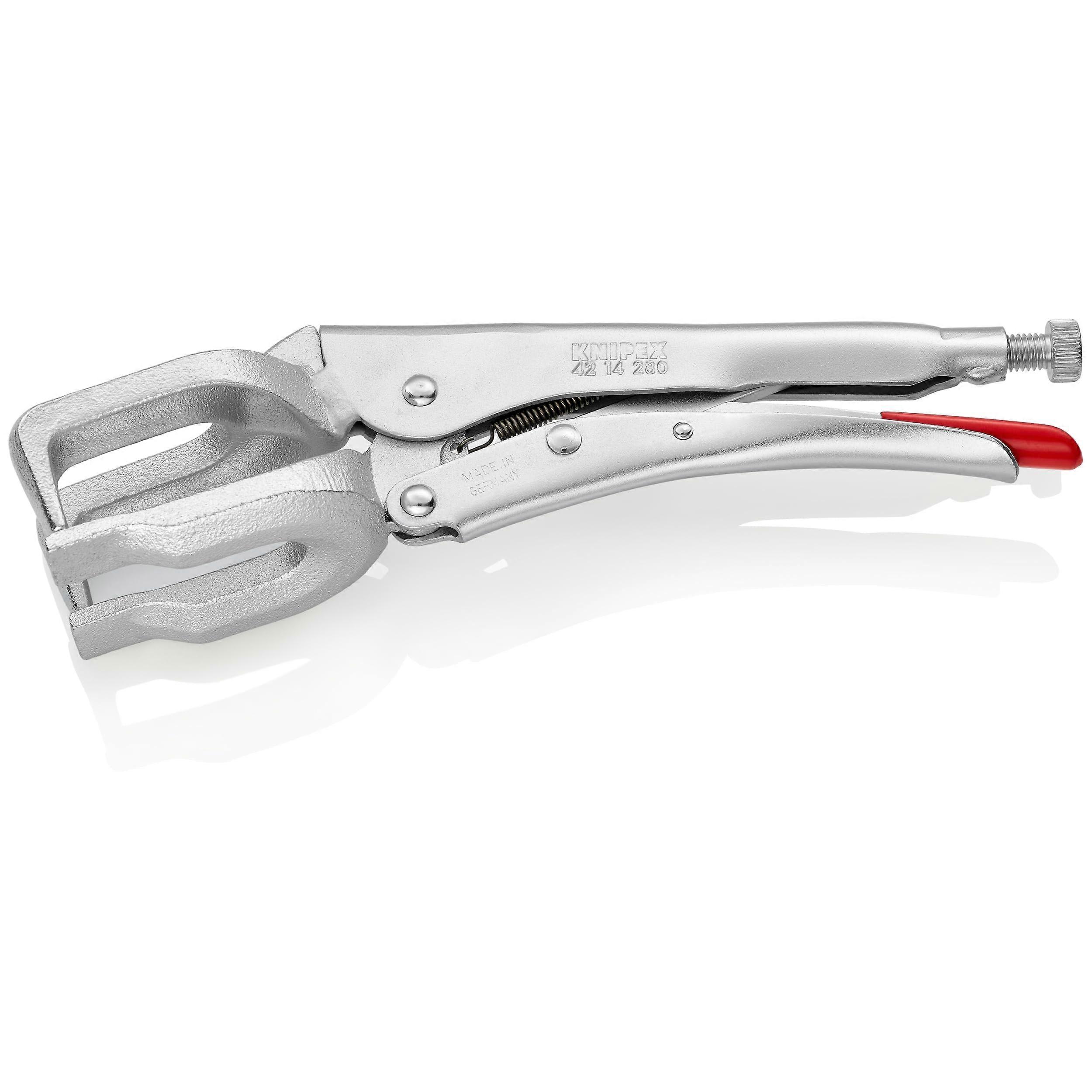 Locking Plier,Plain Grip,11-1/64' L