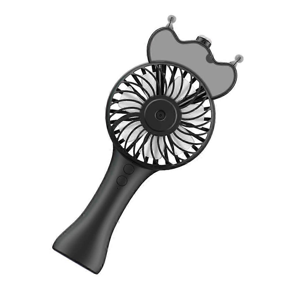 Portable Rechargeable Handheld Fan (Black)