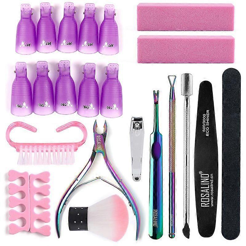 Manicure & Pedicure Set - Nail Removal Tool Set