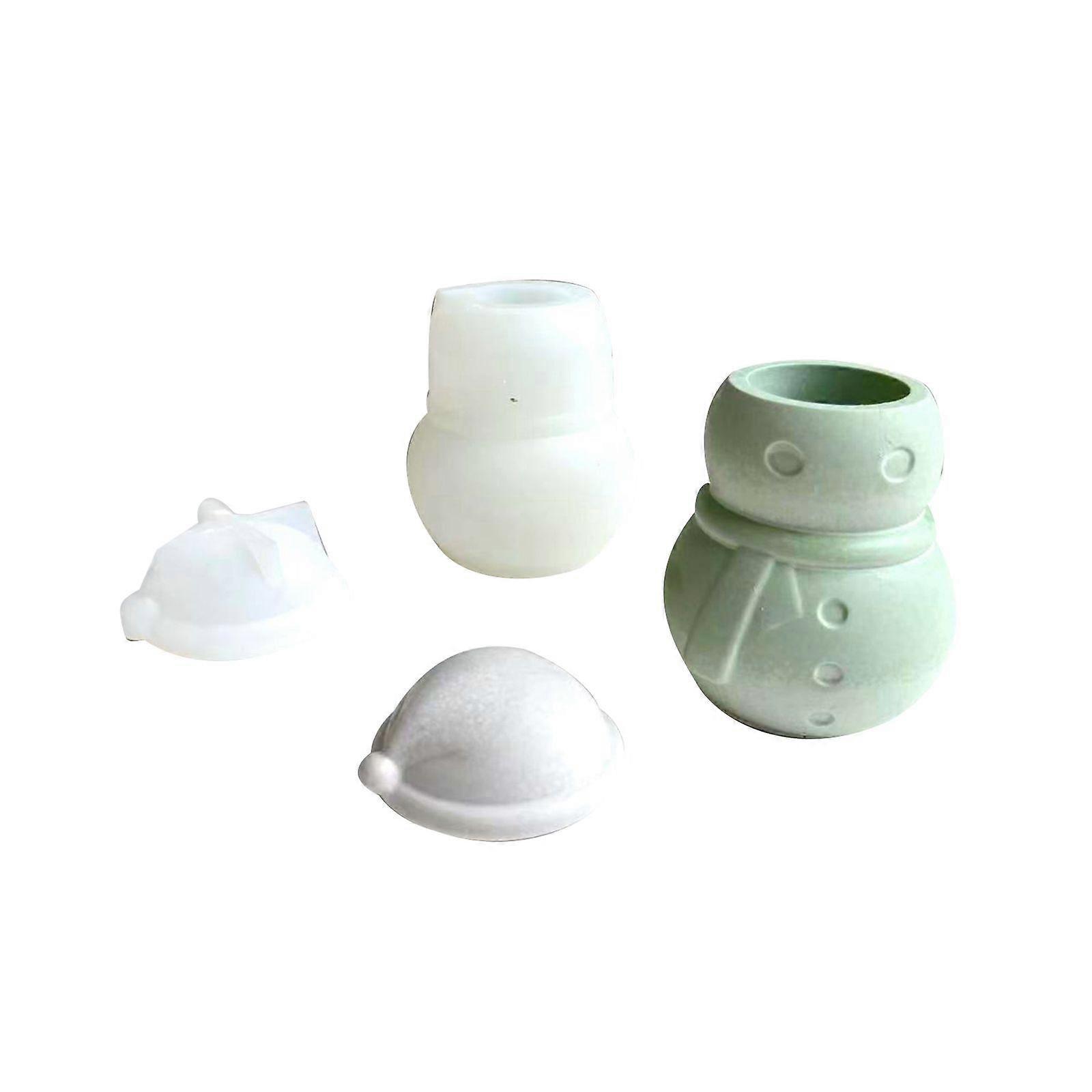 DIY 3D handgemachte Kunst Wachsform Gestreifte DIY Lagertank Kerzenformen Silikonform Seifenherstellung