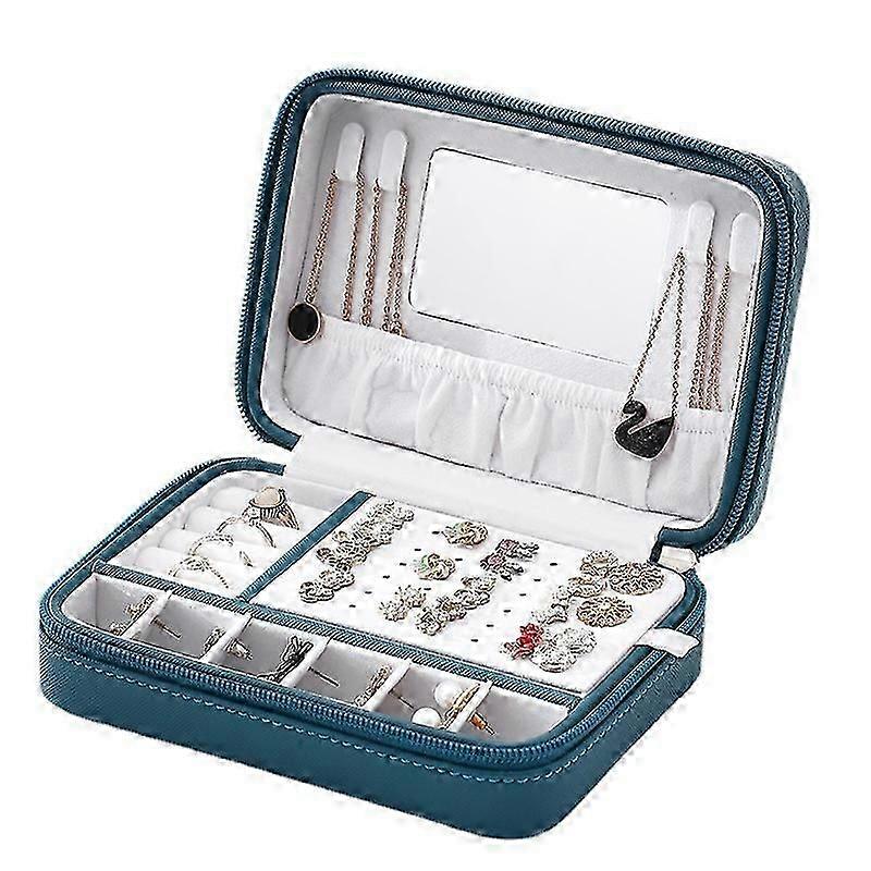 Pu Leather Portable Jewelry Storage Box