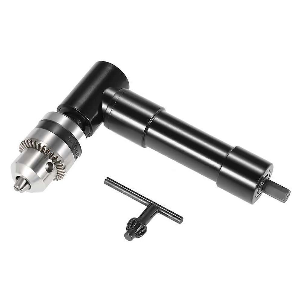 90° Right Angle Electric Drill Corner, ThreeJaw Chuck Drilling Accessory Cordless