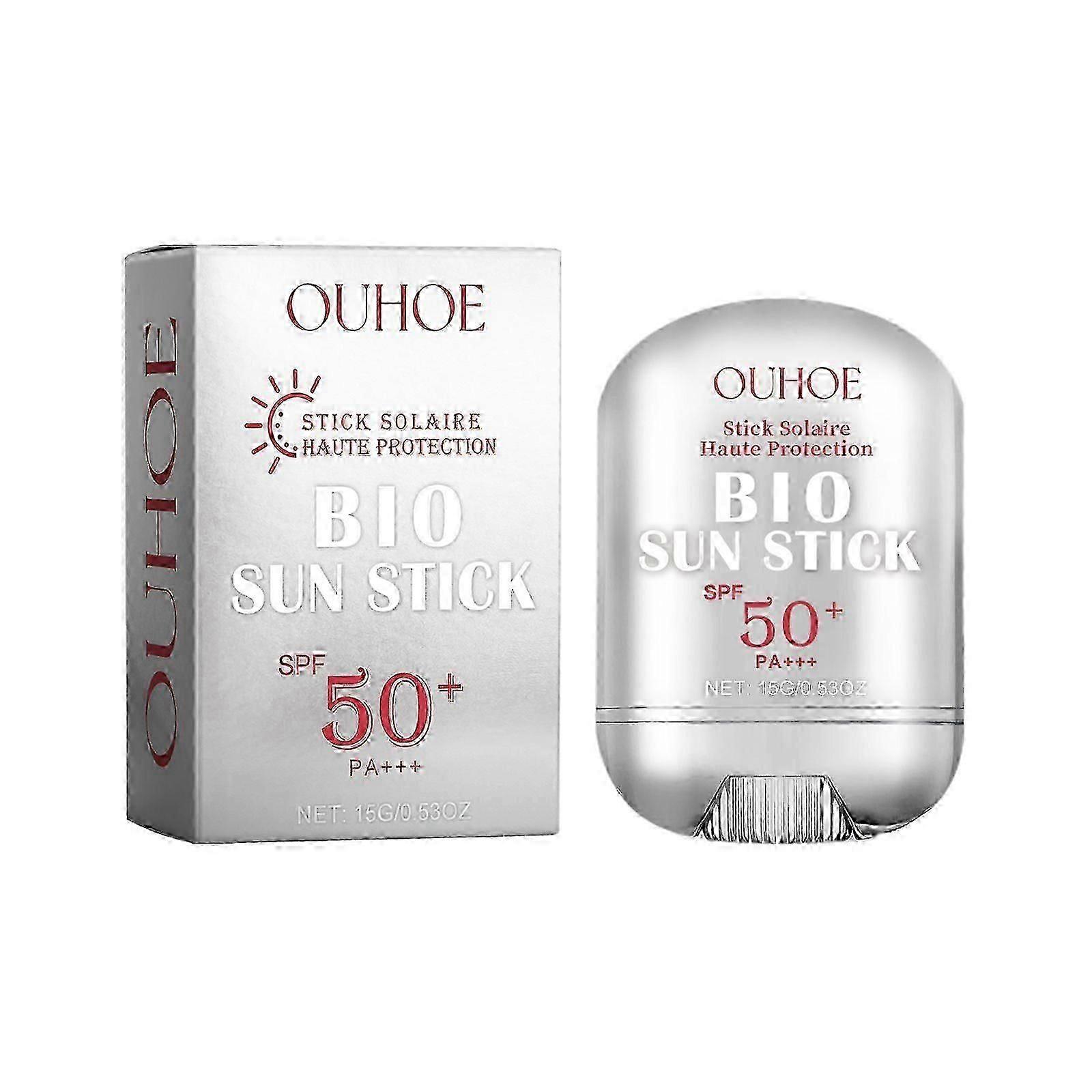 Sunscreen Stick, Summer Isolation Uv Rapid Film Formation Uniform Skin Color Refreshing Non-Sticky Protective Stick