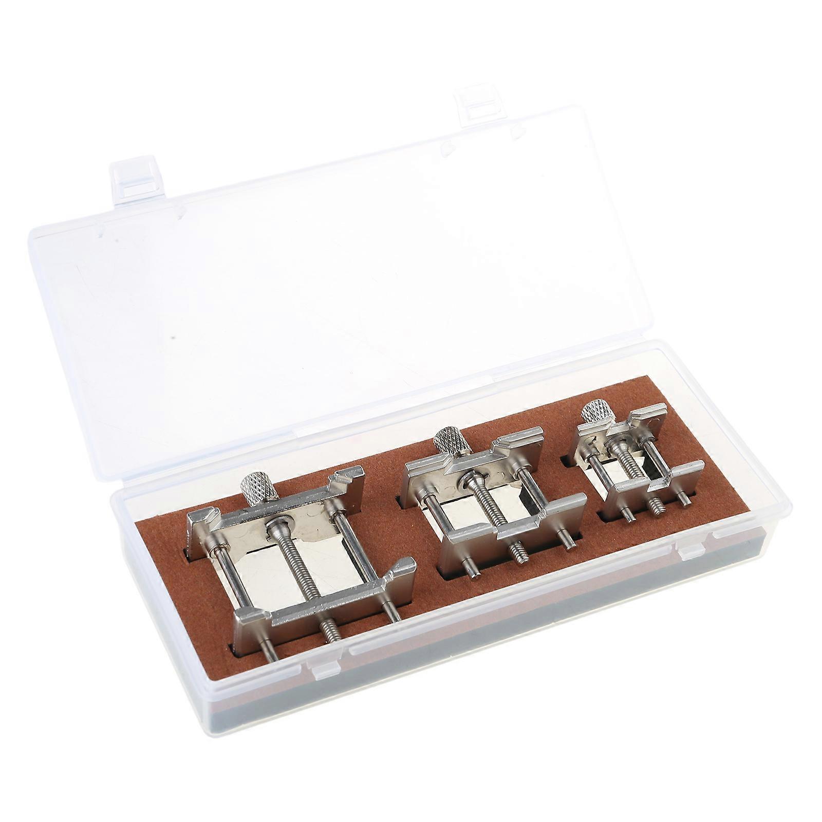 Multisue Watch Movement Holder 3in1 Size Watch Repair Fixing Base For Men’s And Ladies’ Watches for Watch Maintenance