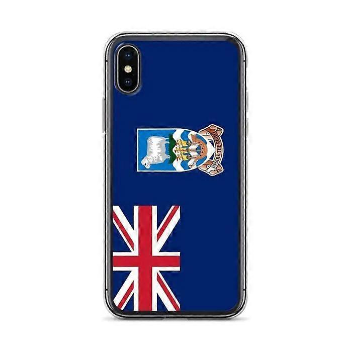 iPhone Case - Multicolor - Falkland Islands Flag - Flexible - TPU - Vertical Design