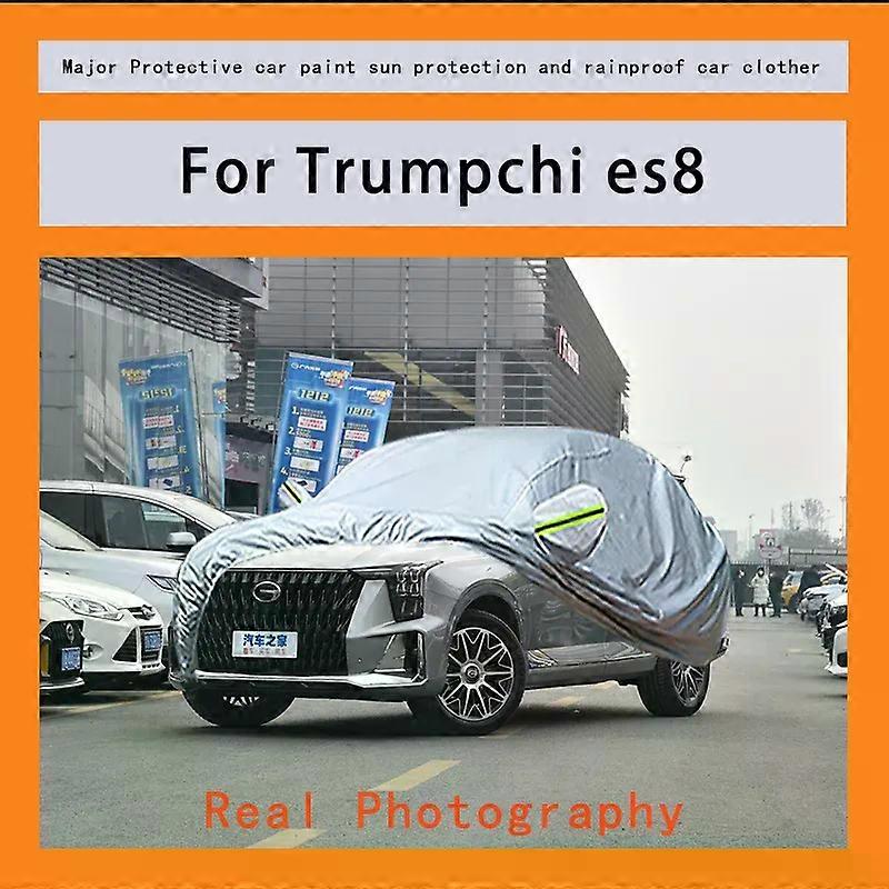 Per Trumpchi es8 Copertura Pioggia Gelo Neve Polvere Protezione Impermeabile Esterno Auto Protector Coperture Anti UV Outdoor Sun Reflective