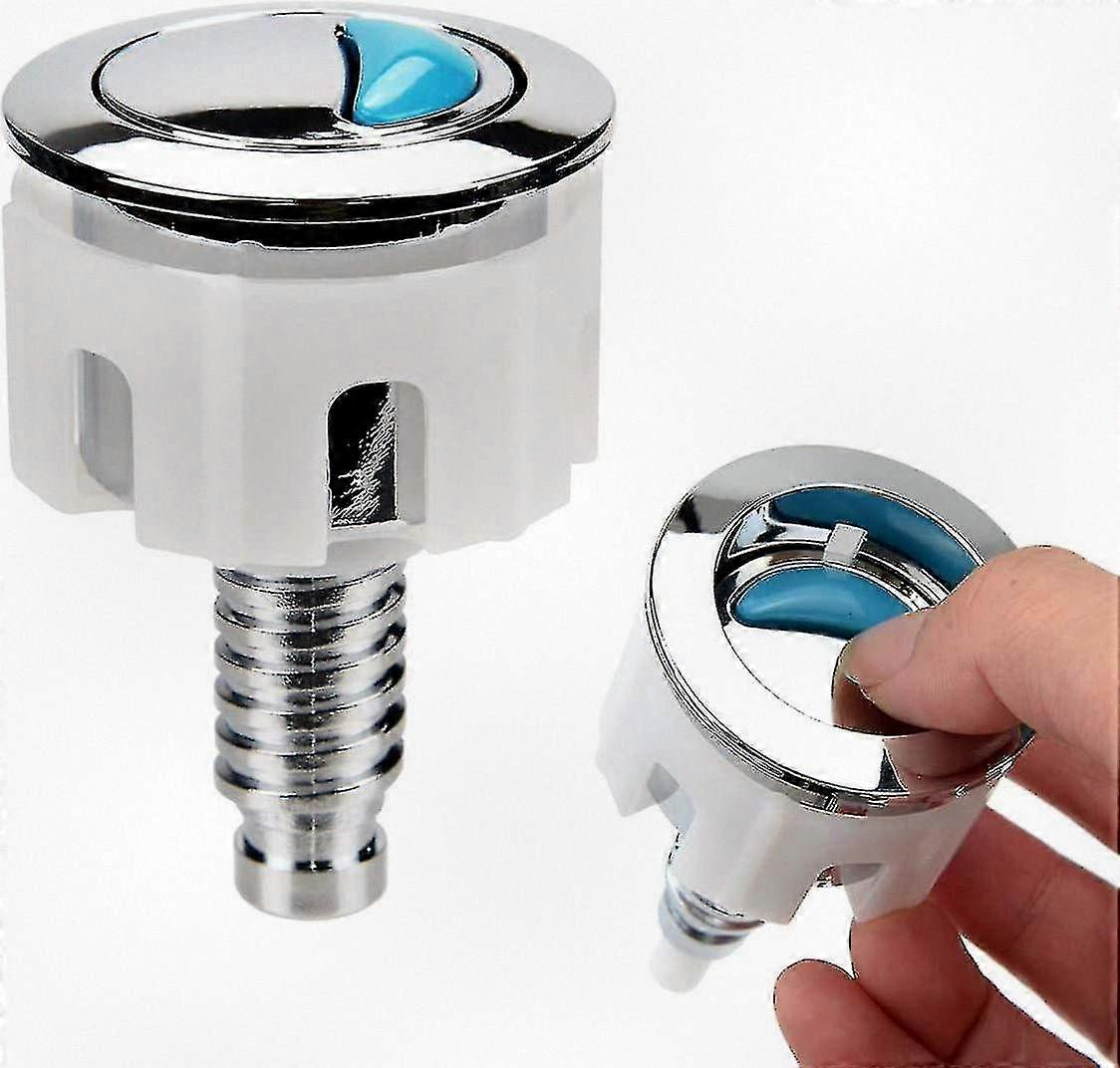 Ideal Cistern Tank Dual Flush Toilet Button Replacement for 2024, Compatible Push Button Flush System