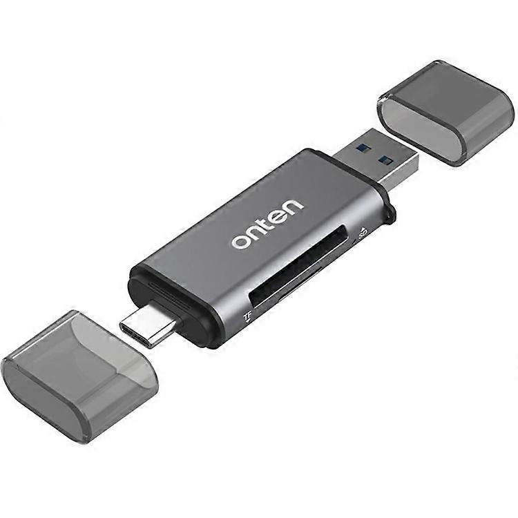ONTEN CR531A Multifunctional Type-C / USB3.0 SD TF Card Reader OTG Phone Memory Card Reader