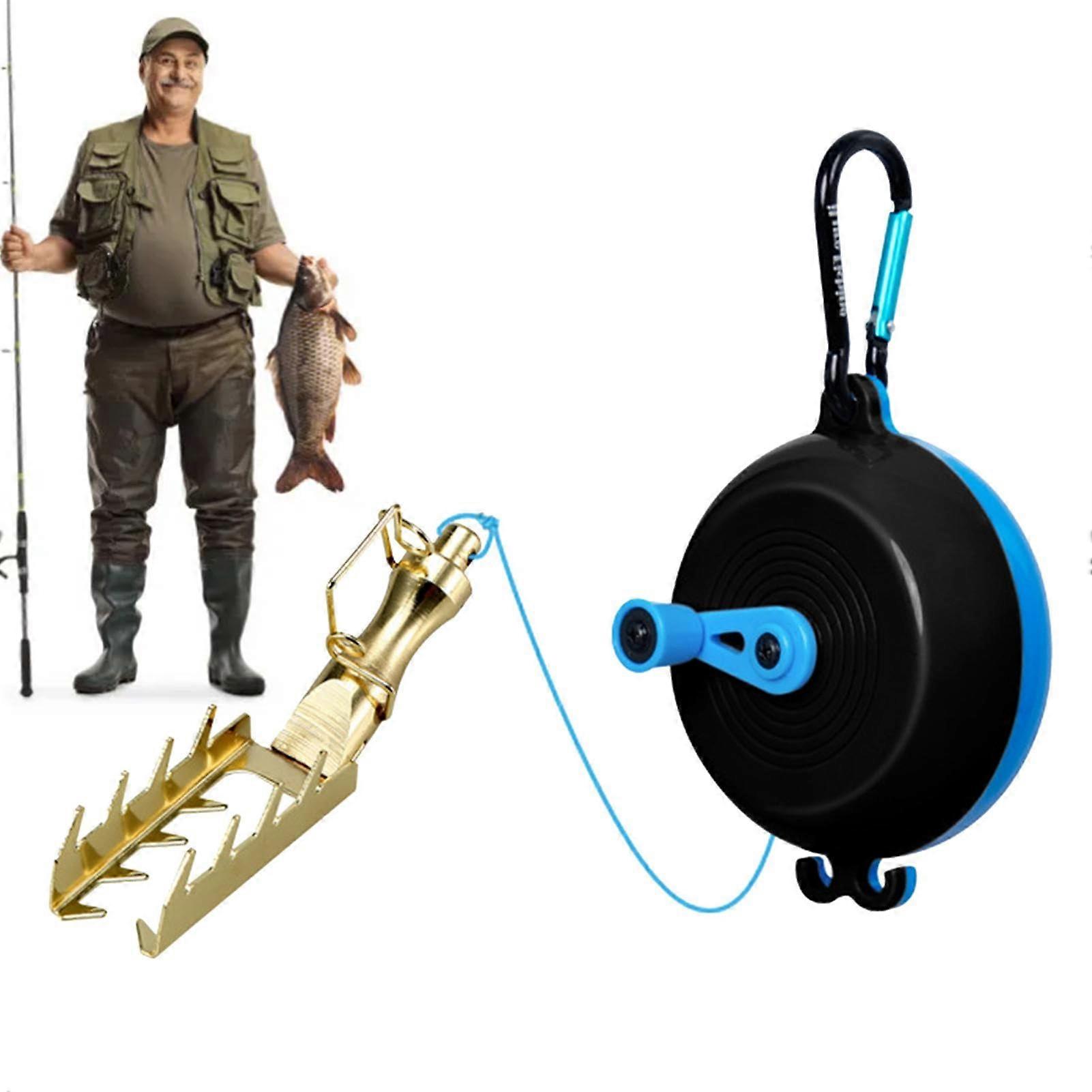 Fishing Bait Retriever with 3M PE Rope for Easy Bait Saving