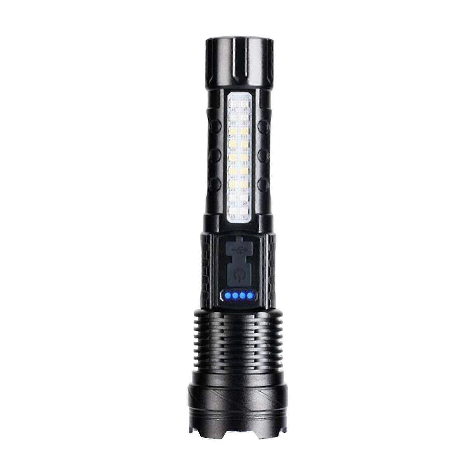 Led Flashlight Zoom Floodlight Bright Waterproof Practical Led 1200mah