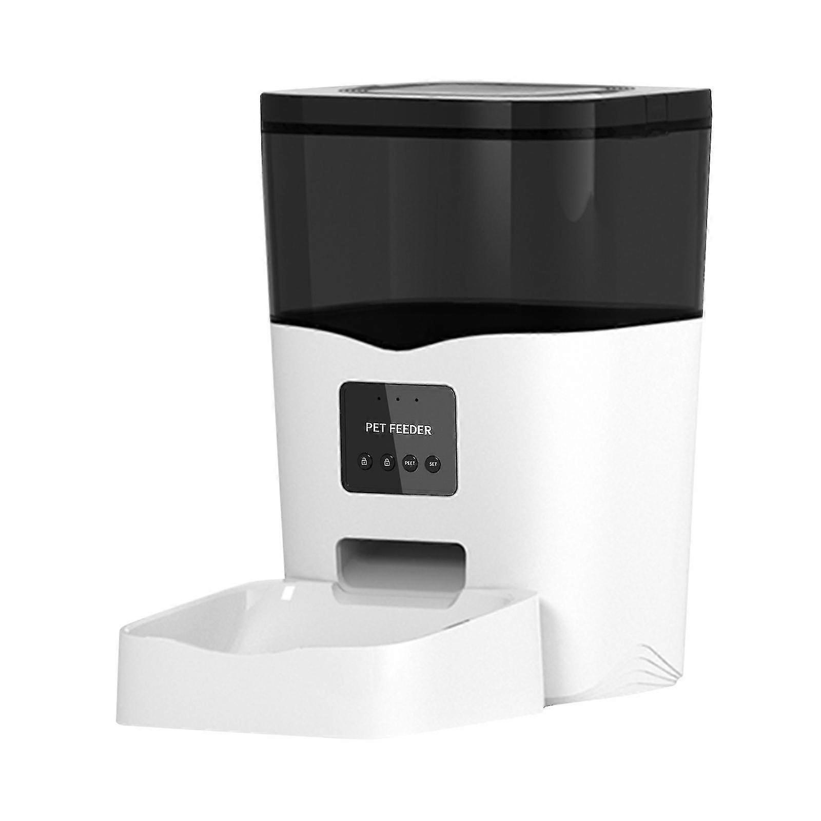 Timed Automatic Pet Feeder with App Control and Portion Control - 3L Intelligent Feeder for Small Pets