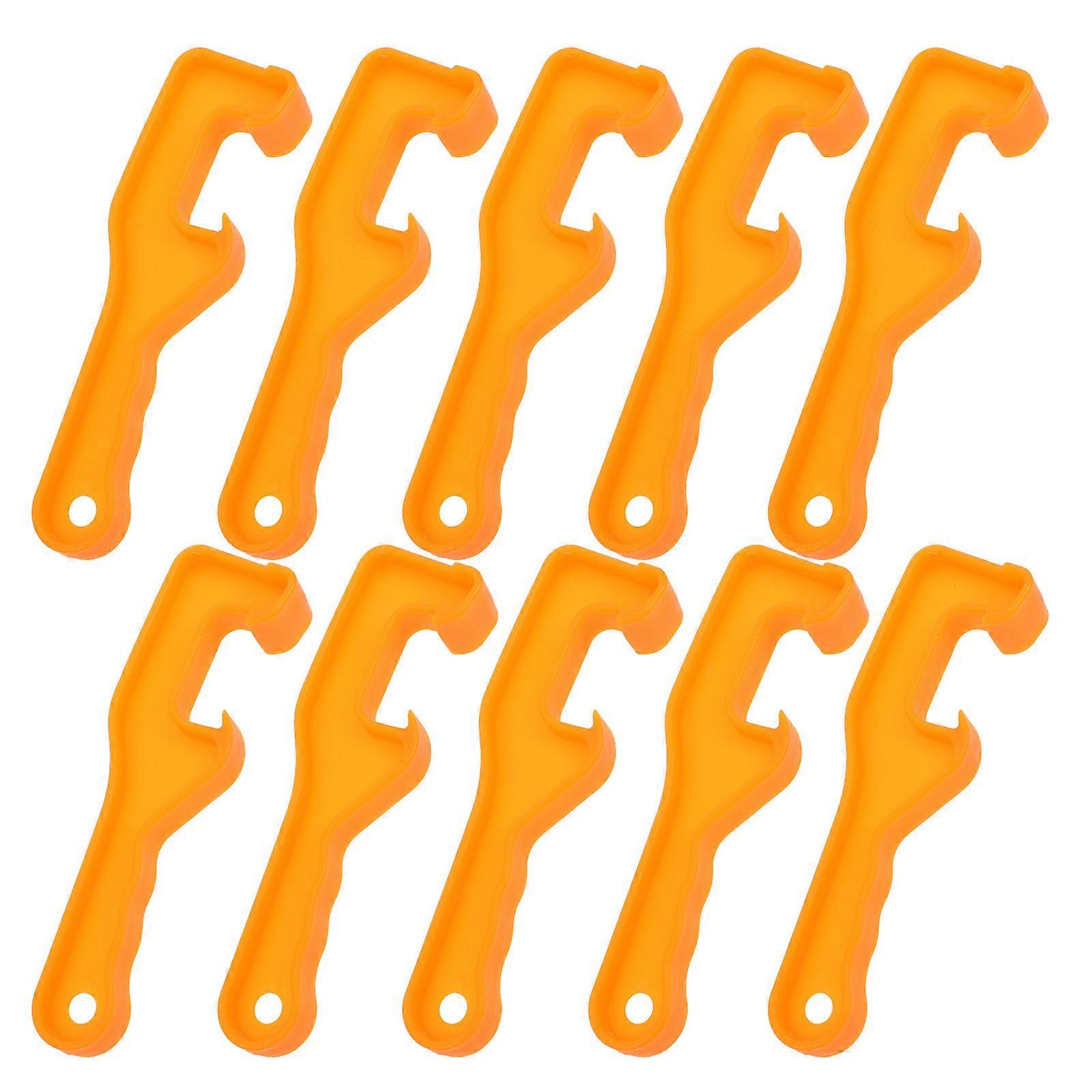 10pcs Bucket Opener Lid Remover Tool for Oil Barrels – Slip Resistant and Safe for Home and Professional Use