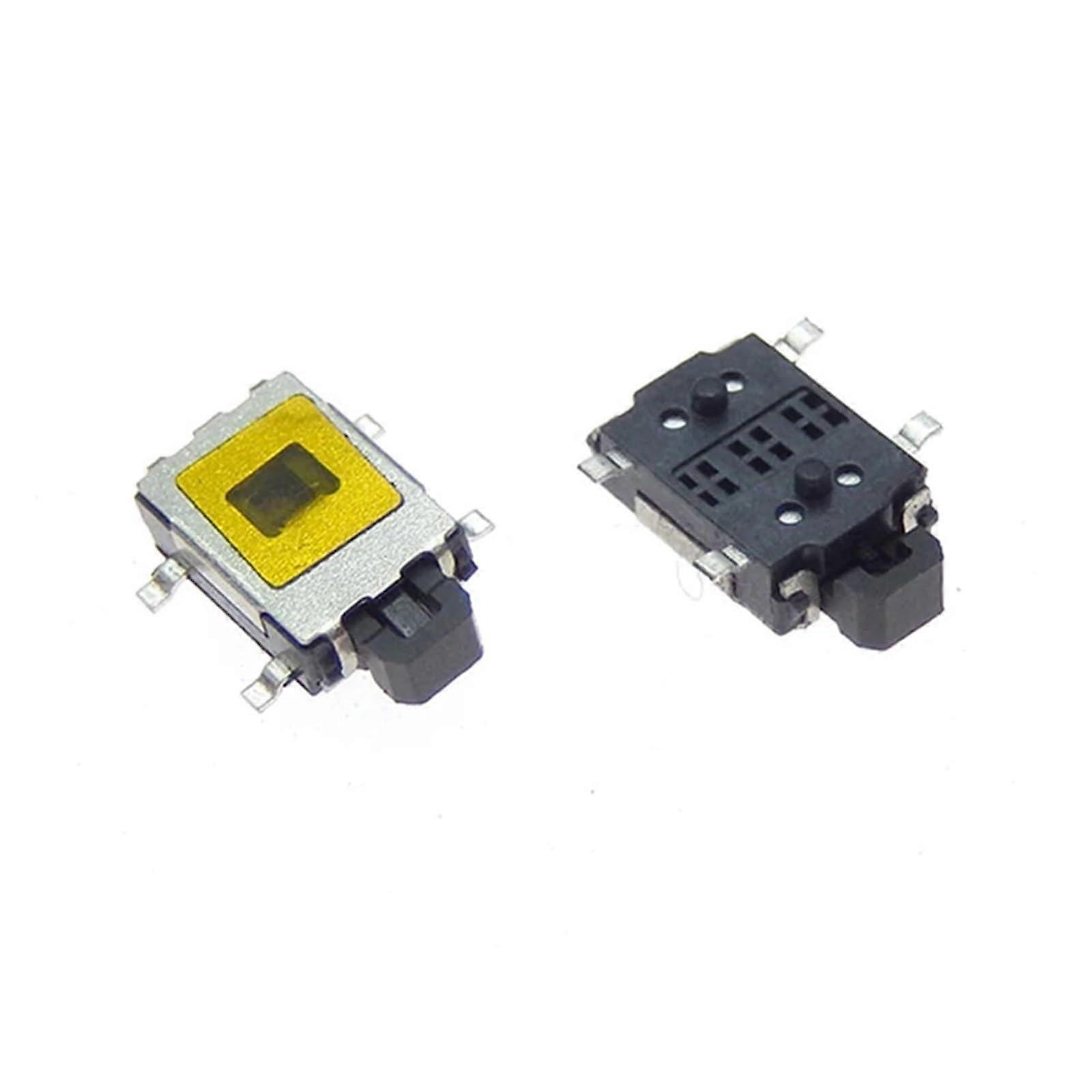 10/50pcs Button Big Switch 4pin SMD Reset Buttons Little Power Switch Cellphone Table(10Pcs)