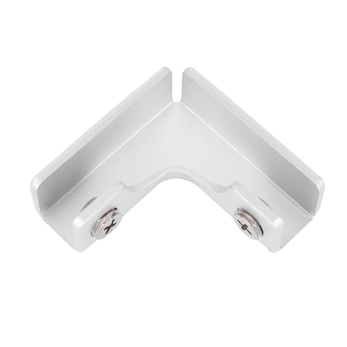 Robust L-design Glass Bracket, Enhancing Safety for Containers and Displays